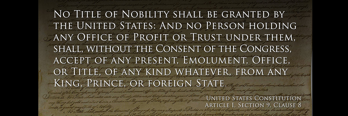 Foreign Emoluments Clause